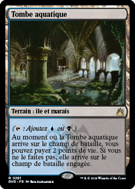 Tombe aquatique