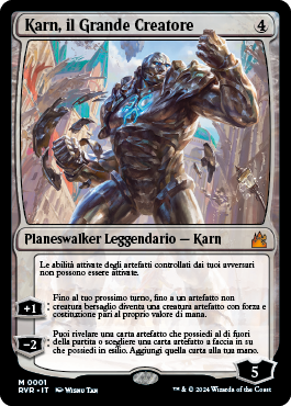 Karn, il Grande Creatore