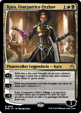 Kaya, Usurpatrice Orzhov