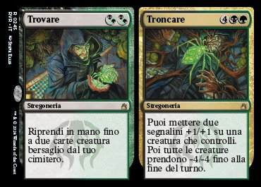 Trovare // Troncare