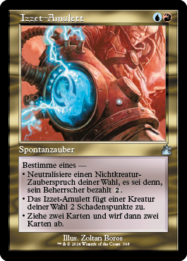 Izzet-Amulett