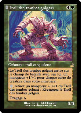 Troll des tombes golgari