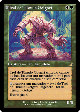 Trol de Túmulo Golgari