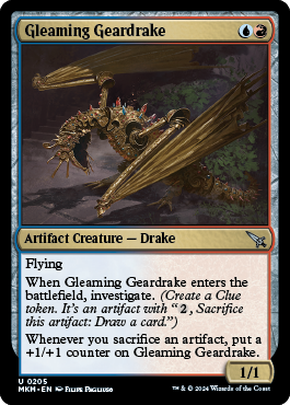 Gleaming Geardrake