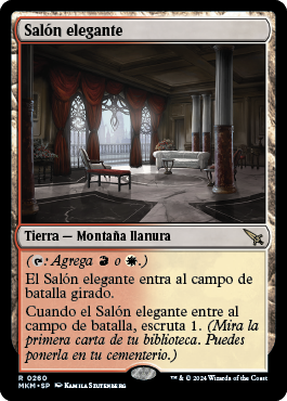 Salón elegante