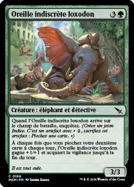 Oreille indiscrète loxodon