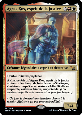 Agrus Kos, esprit de la justice