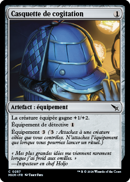 Casquette de cogitation