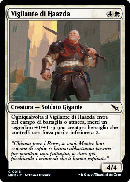 Vigilante di Haazda