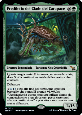 Prediletto del Clade del Carapace