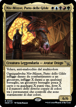 Niv-Mizzet, Patto delle Gilde