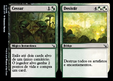 Cessar // Desistir