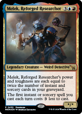 Melek, Reforged Researcher