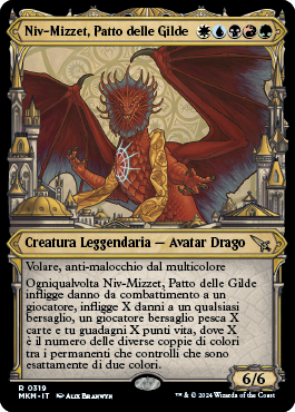 Niv-Mizzet, Patto delle Gilde