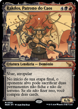 Rakdos, Patrono do Caos