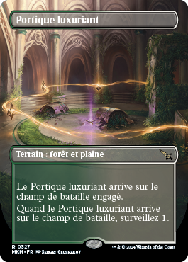 Portique luxuriant