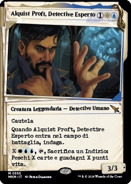 Alquist Proft, Detective Esperto