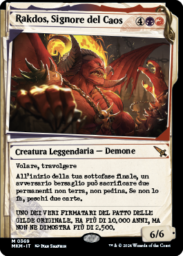 Rakdos, Signore del Caos