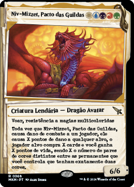 Niv-Mizzet, Pacto das Guildas