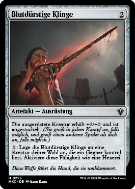 Blutdürstige Klinge