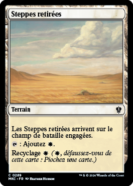 Steppes retirées