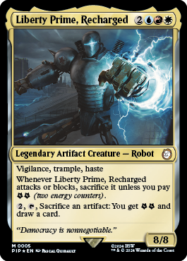 Liberty Prime, Recharged