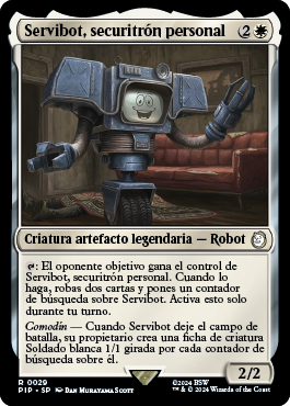 Servibot, securitrón personal