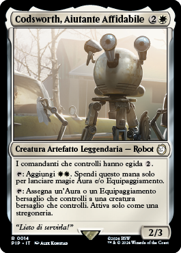 Codsworth, Aiutante Affidabile