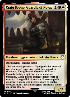 Craig Boone, Guardia di Novac