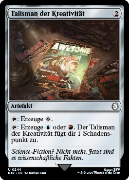 Talisman der Kreativität