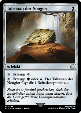 Talisman der Neugier