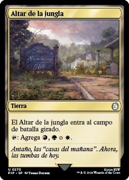 Altar de la jungla