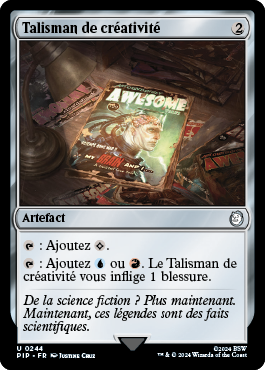 Talisman de créativité