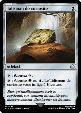 Talisman de curiosité