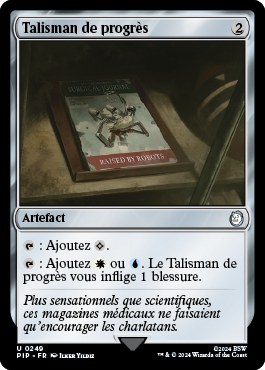 Talisman de progrès