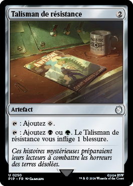 Talisman de résistance