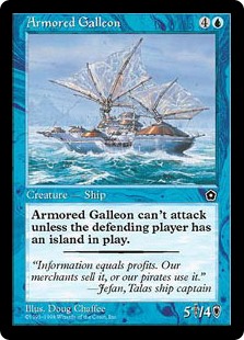 Armored Galleon (Portal Second Age) - Gatherer - Magic: The Gathering