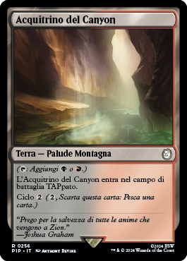 Acquitrino del Canyon