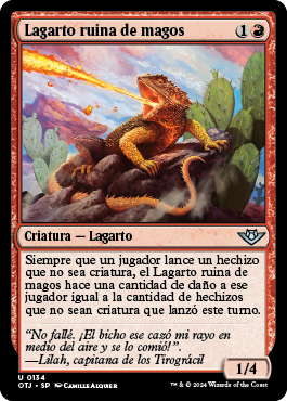 Lagarto ruina de magos