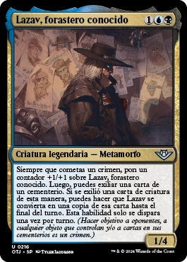 Lazav, forastero conocido