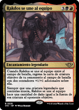 Rakdos se une al equipo