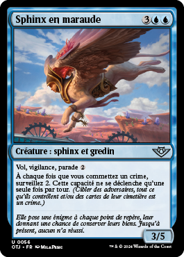 Sphinx en maraude