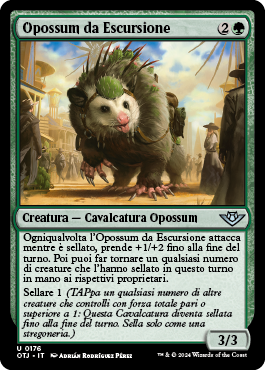 Opossum da Escursione