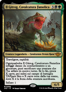 Il Gitrog, Cavalcatura Famelica