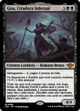 Gisa, Criadora Infernal