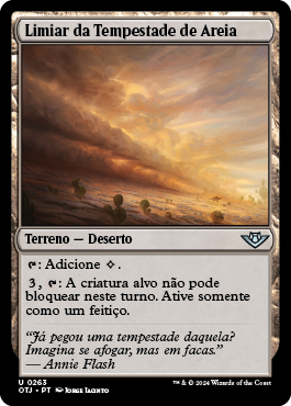 Limiar da Tempestade de Areia