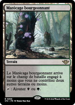 Marécage bourgeonnant