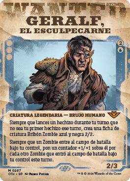 Geralf, el esculpecarne