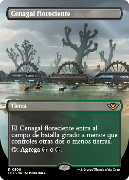 Cenagal floreciente