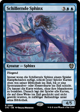 Schillernde Sphinx